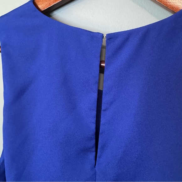✨3/$20✨ The Limited Blue Sleeveless Asymmetric Dress. Size XS - Picture 7 of 10